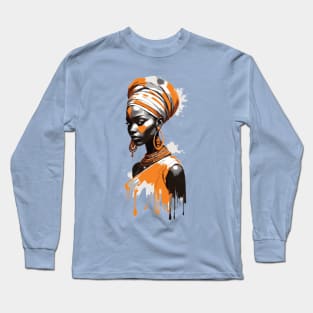 African splash Long Sleeve T-Shirt